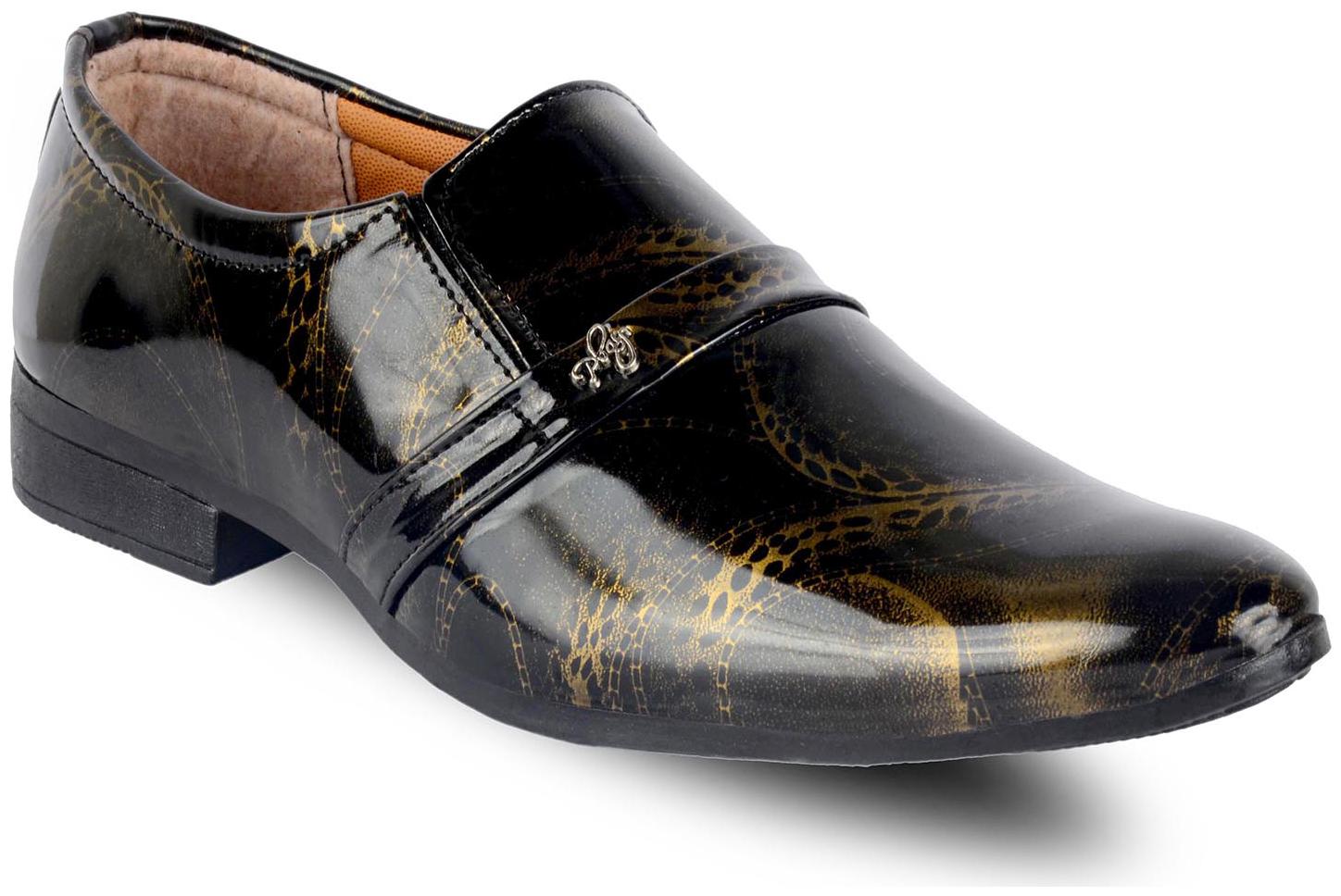 

Shovoc Men Formal Brown Shoes