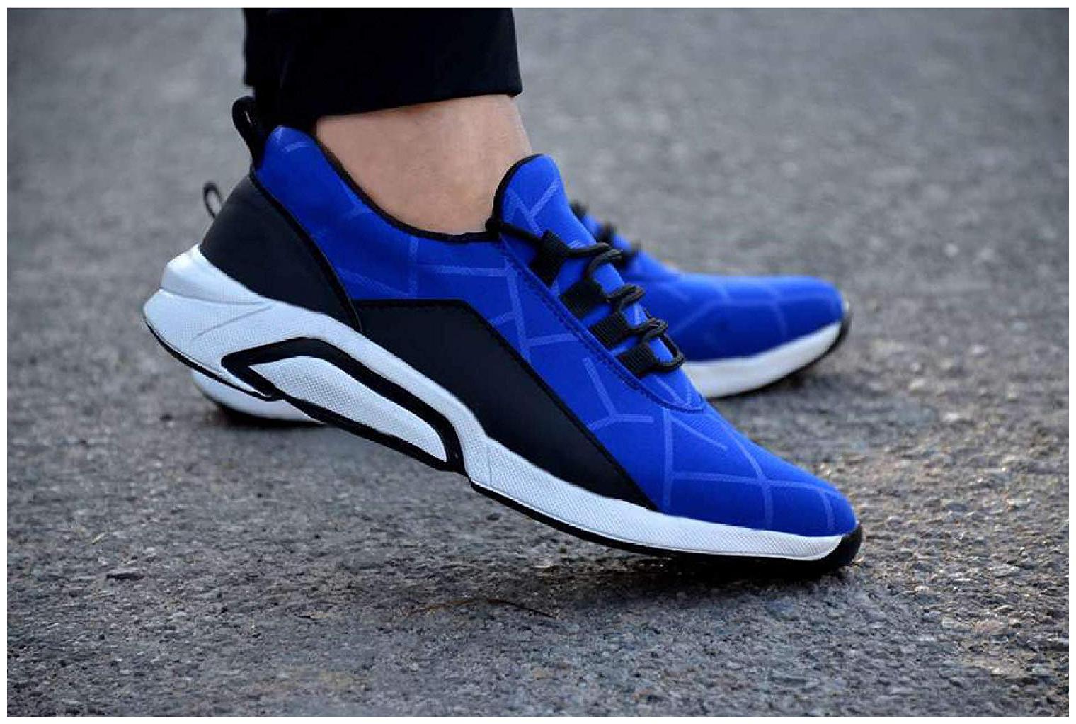 

SHOVOC Men Training Gym Shoes ( Blue )