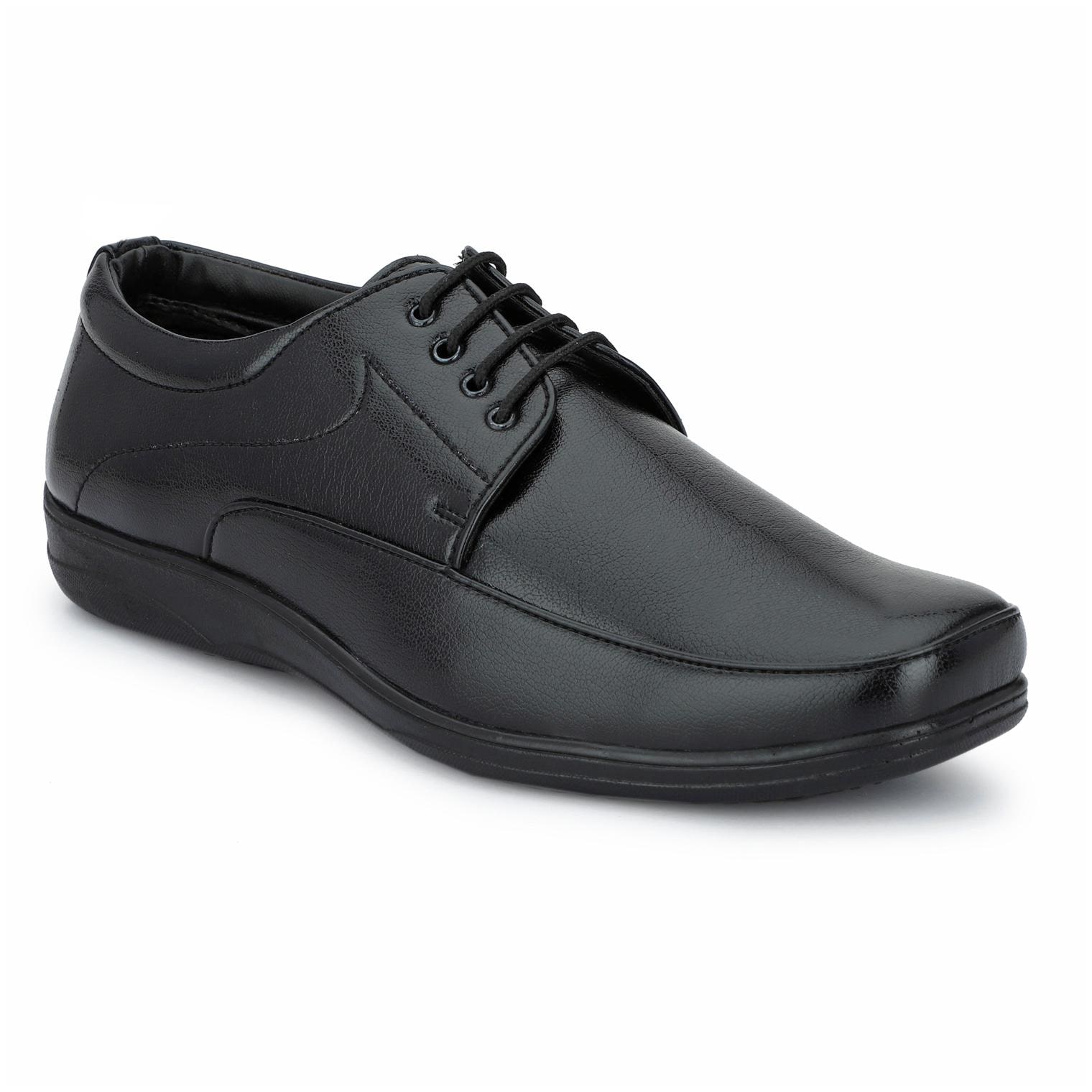 

SHOVOC Men Black Derby Formal Shoes
