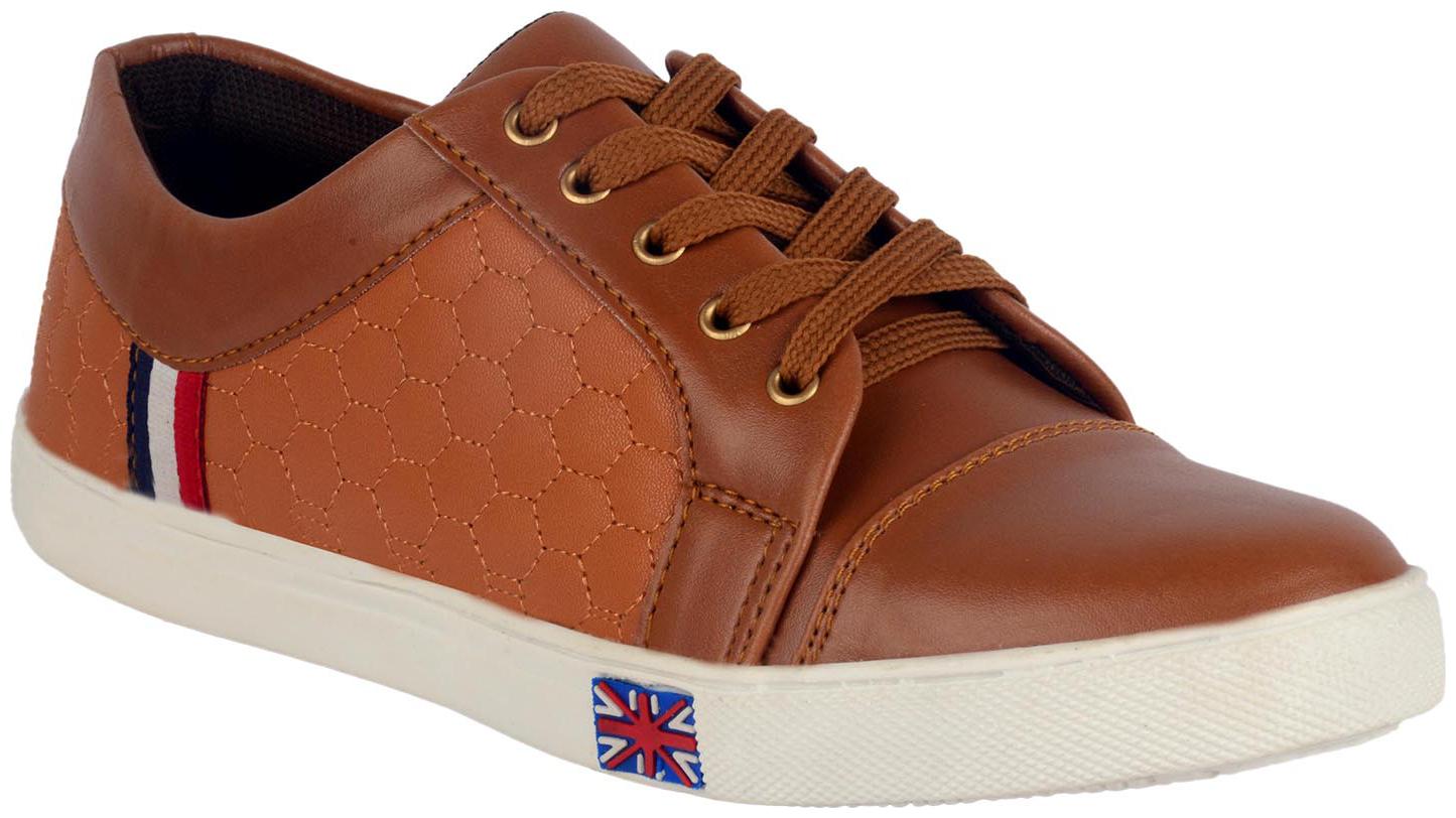 

Shovoc Men s Tan Casual Shoes