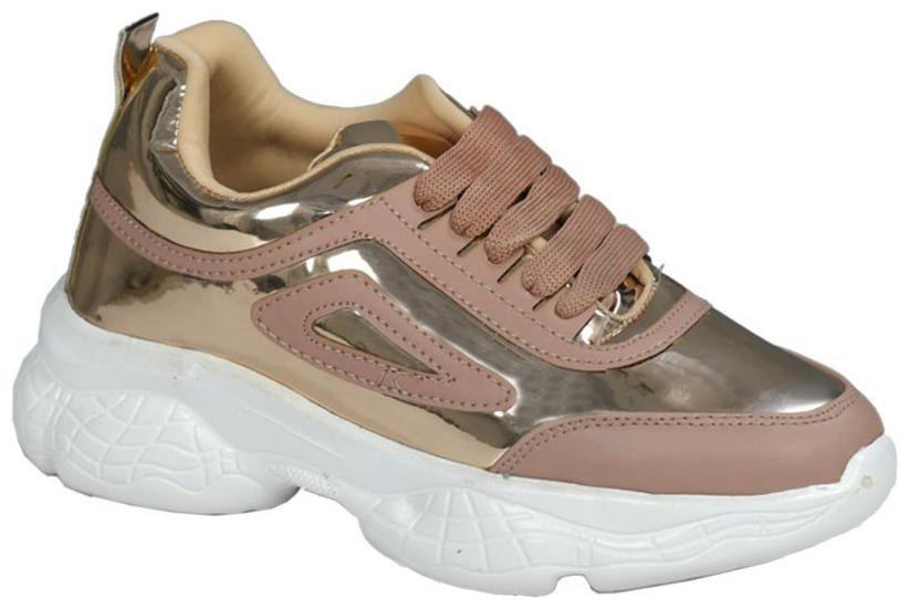 

SIM STYLE Women Peach Sneakers