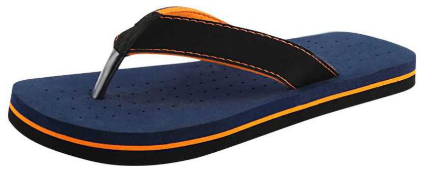 

SIM STYLE Men Navy Blue Diabetic Orthopaedic Slippers - 1 Pair