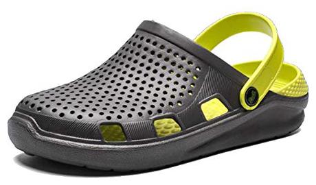 

SIM STYLE Men Grey Clogs