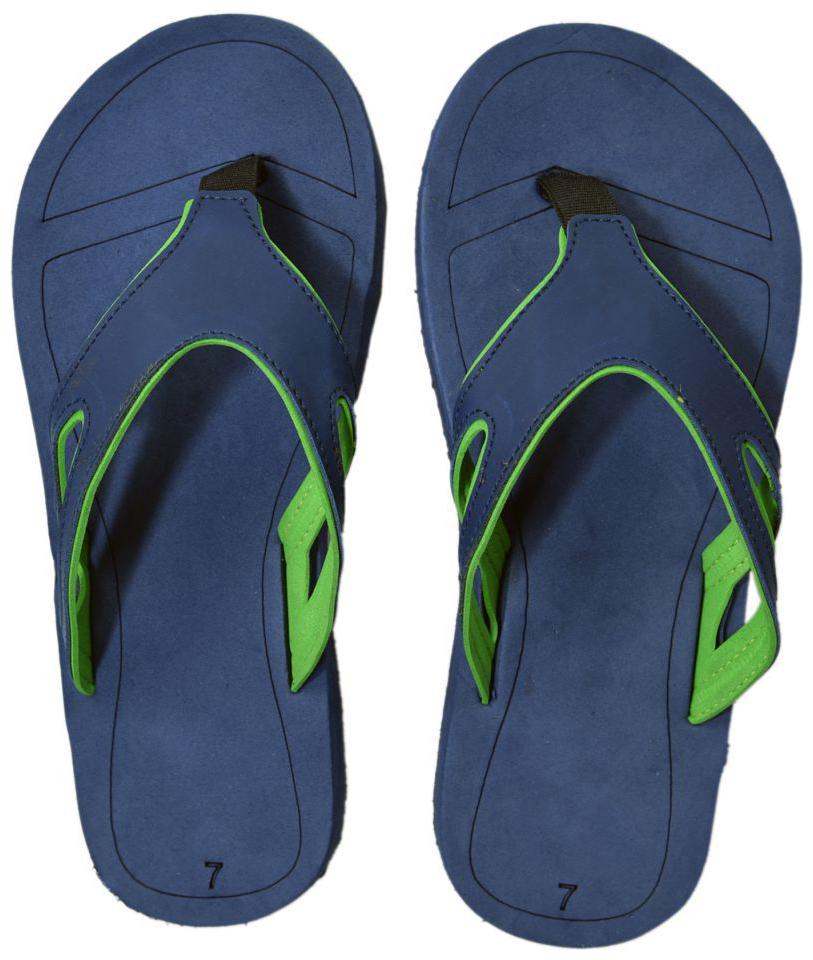 

SIM STYLE Men s Blue Daily Slippers
