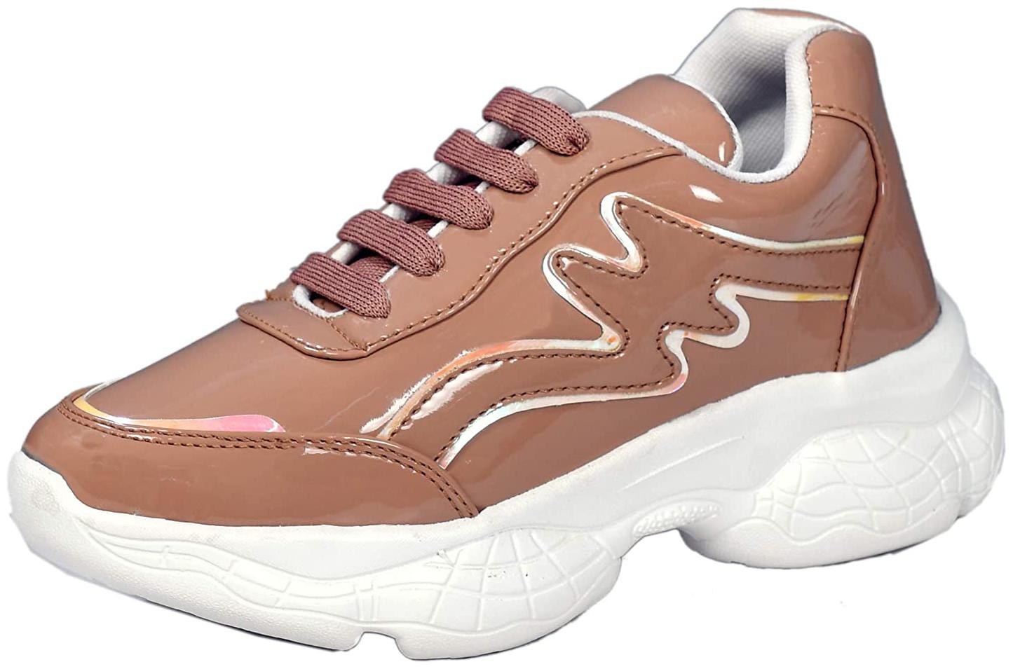 

SIM STYLE Women Peach Casual Shoes