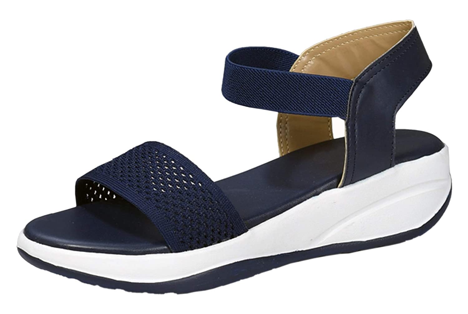 

SIM STYLE Women Navy Blue Sandals