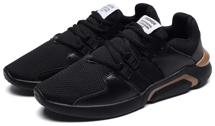 

SINGING BIRD Unisex Running Shoes ( Black)