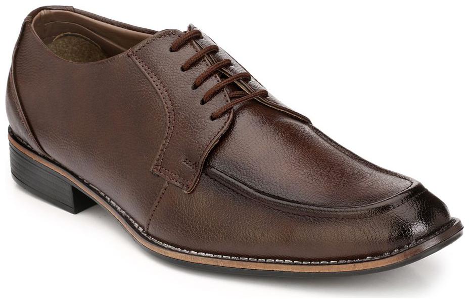 

Sir Corbett Men Tan Derby Formal Shoes