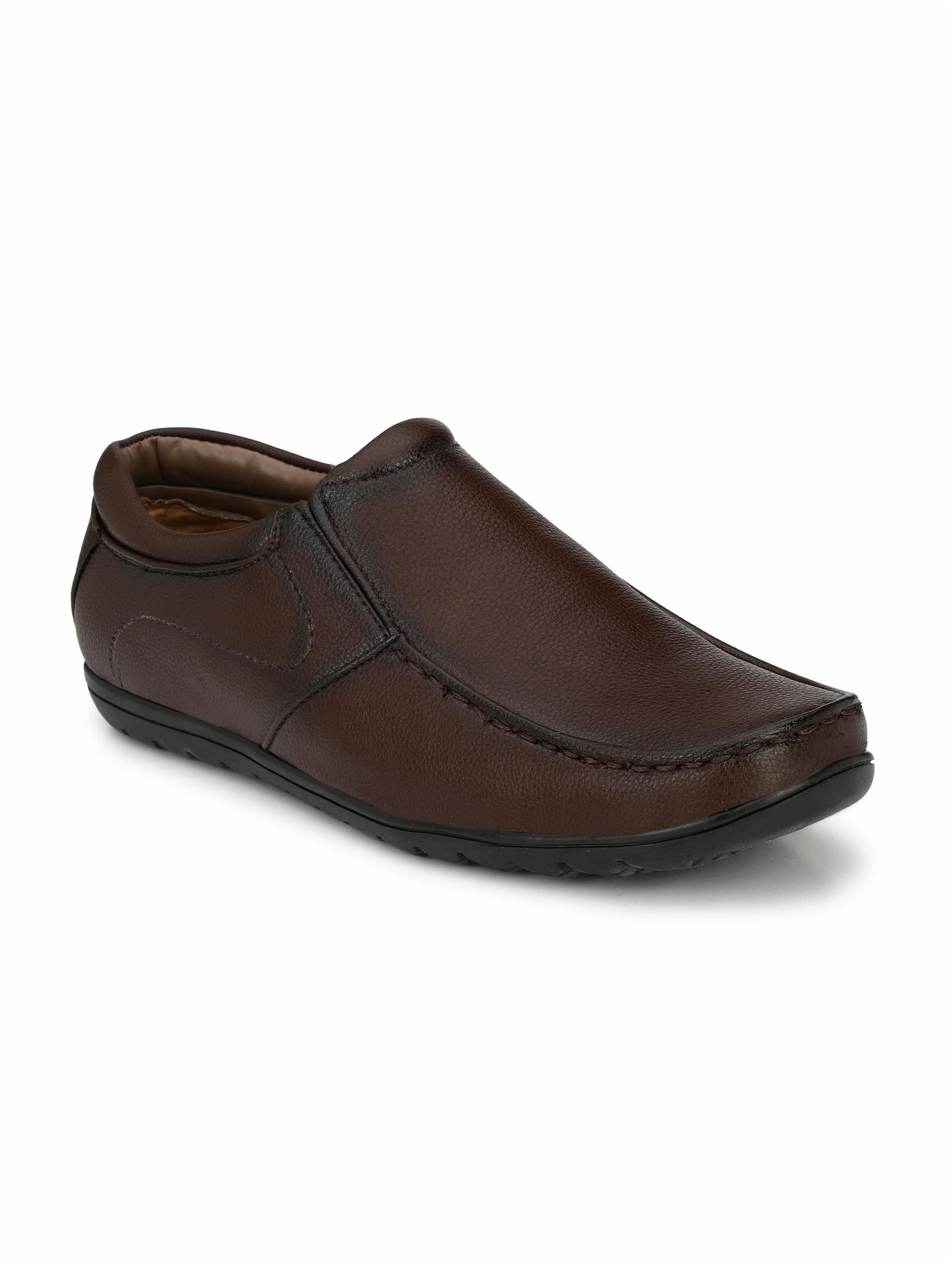 

Sir Corbett Men Brown Slip-On Formal Shoes - 1107C