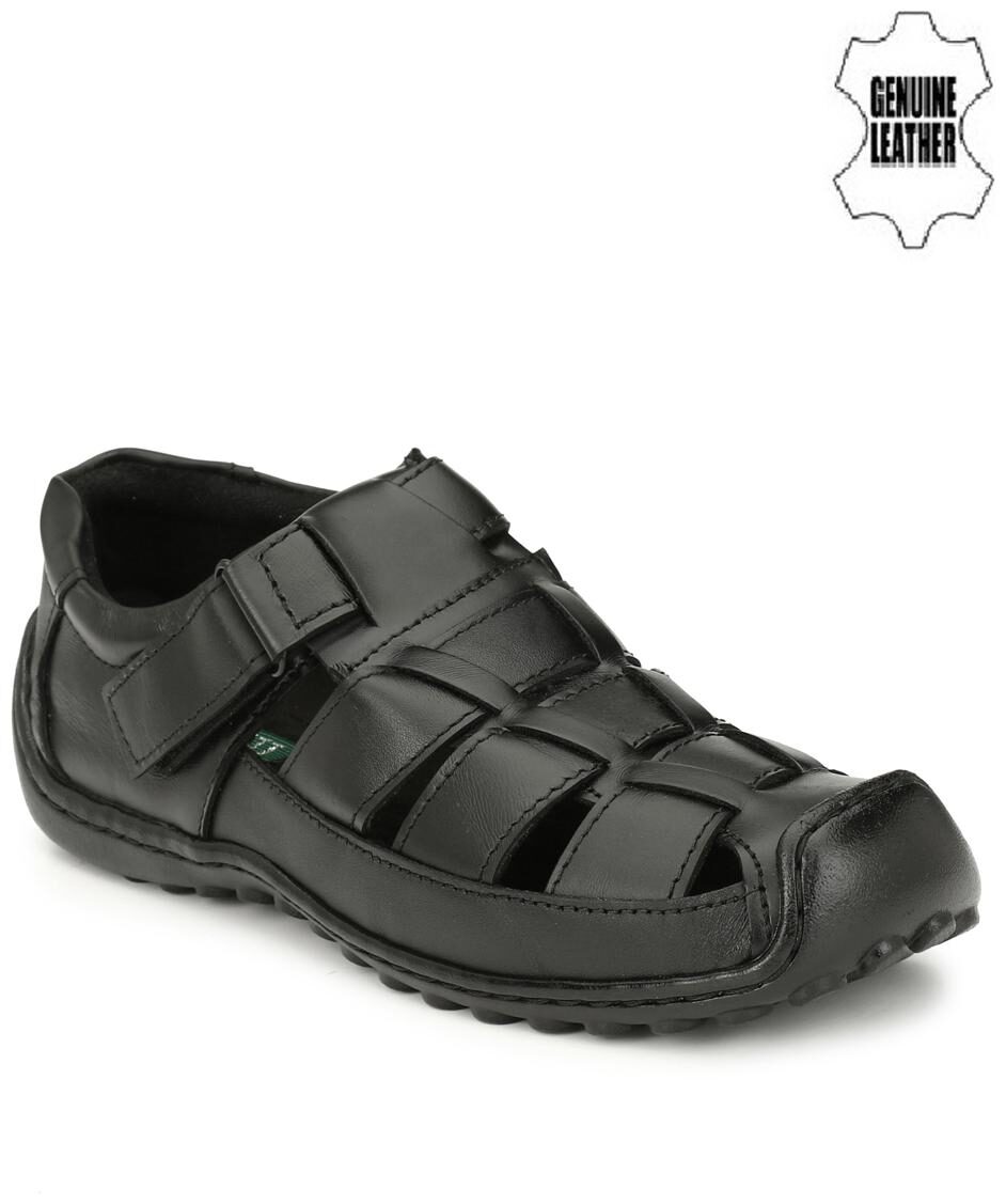 

Sir Corbett Men Black Sandals