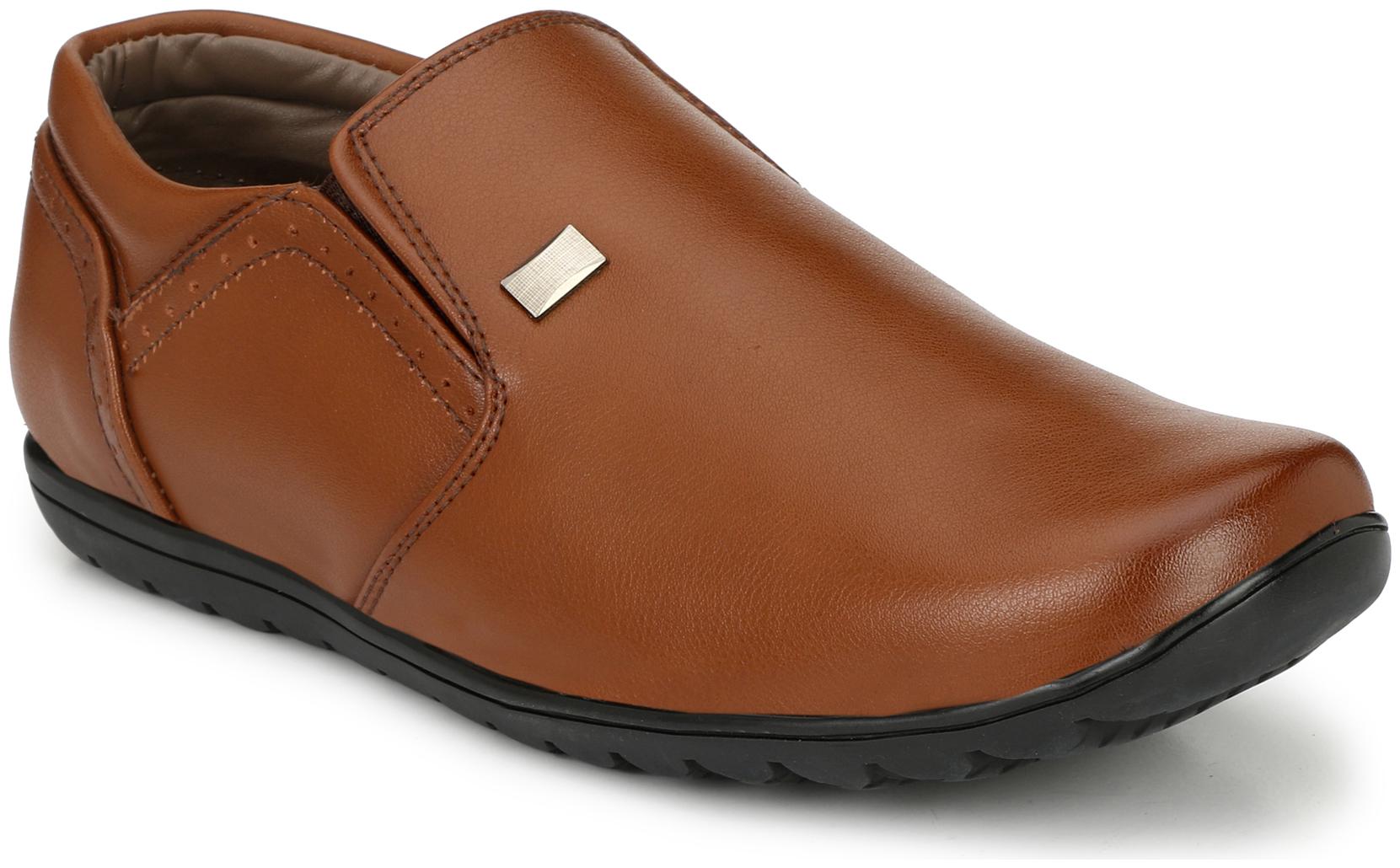 

Sir Corbett Men Tan Slip-On Formal Shoes - 1108C