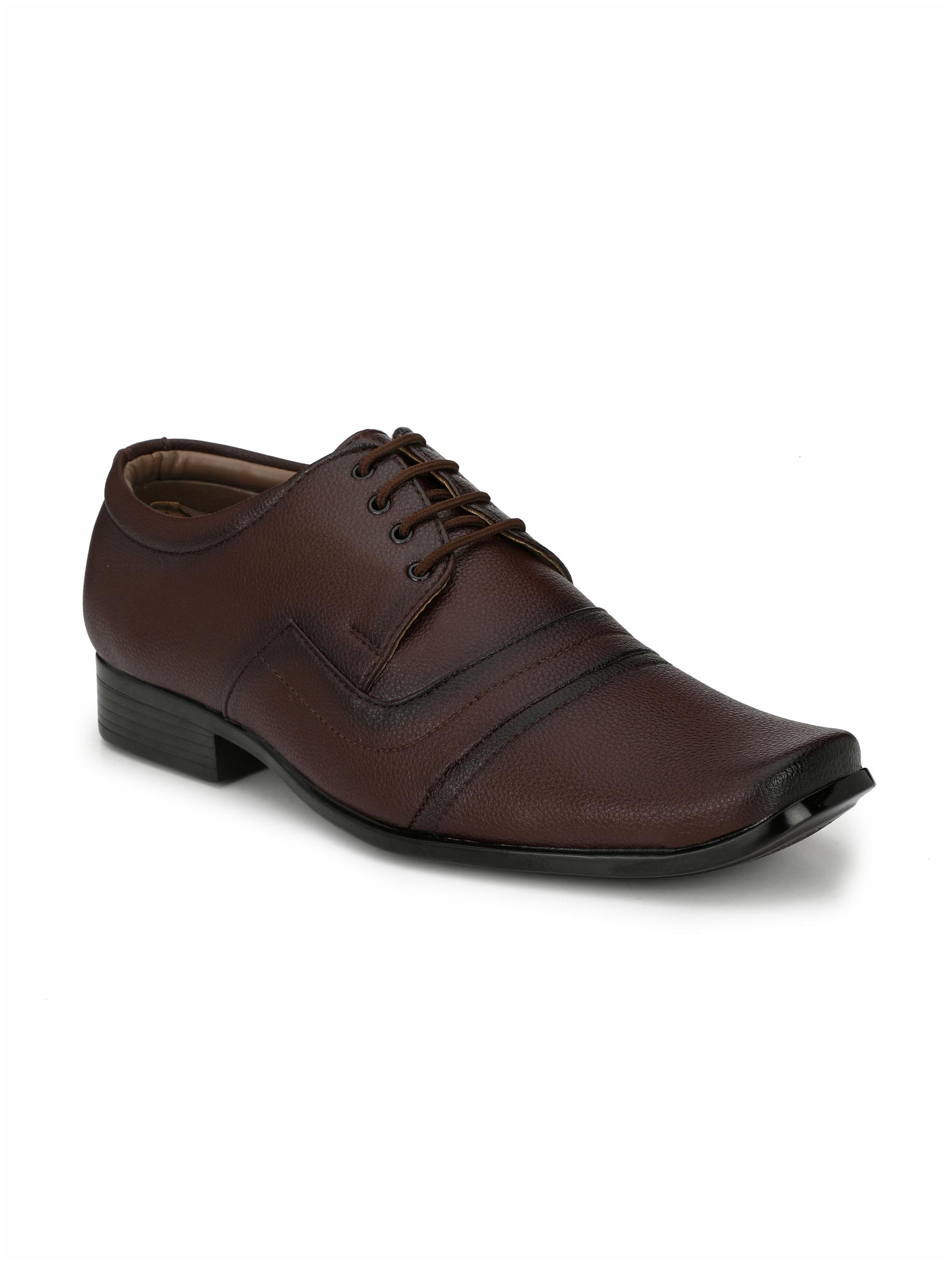 

Sir Corbett Men Brown Derby Formal Shoes - 1504C