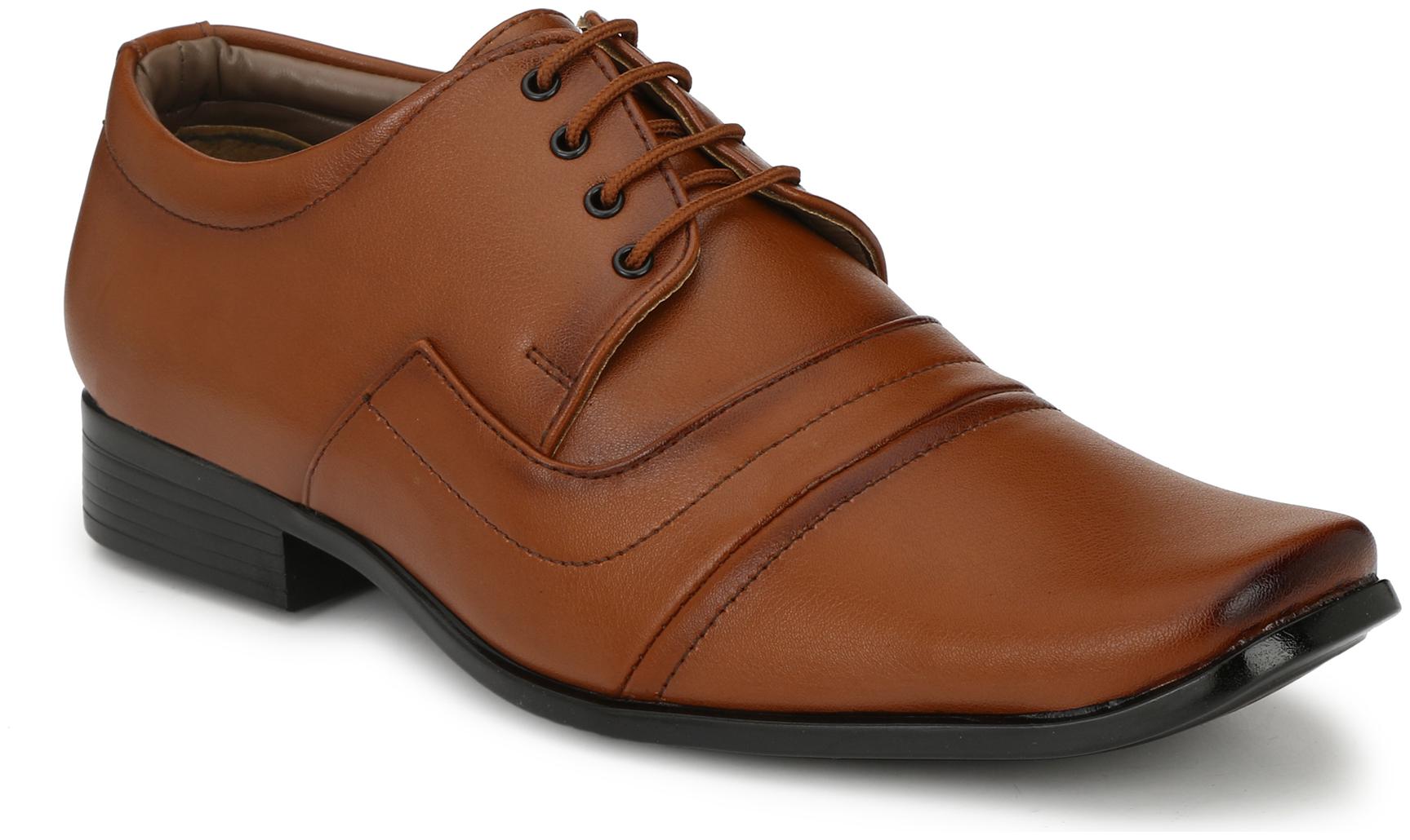 

Sir Corbett Men Tan Derby Formal Shoes - 1504C
