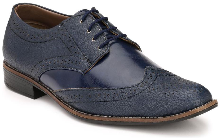 

Sir Corbett Men Black Brogues Formal Shoes