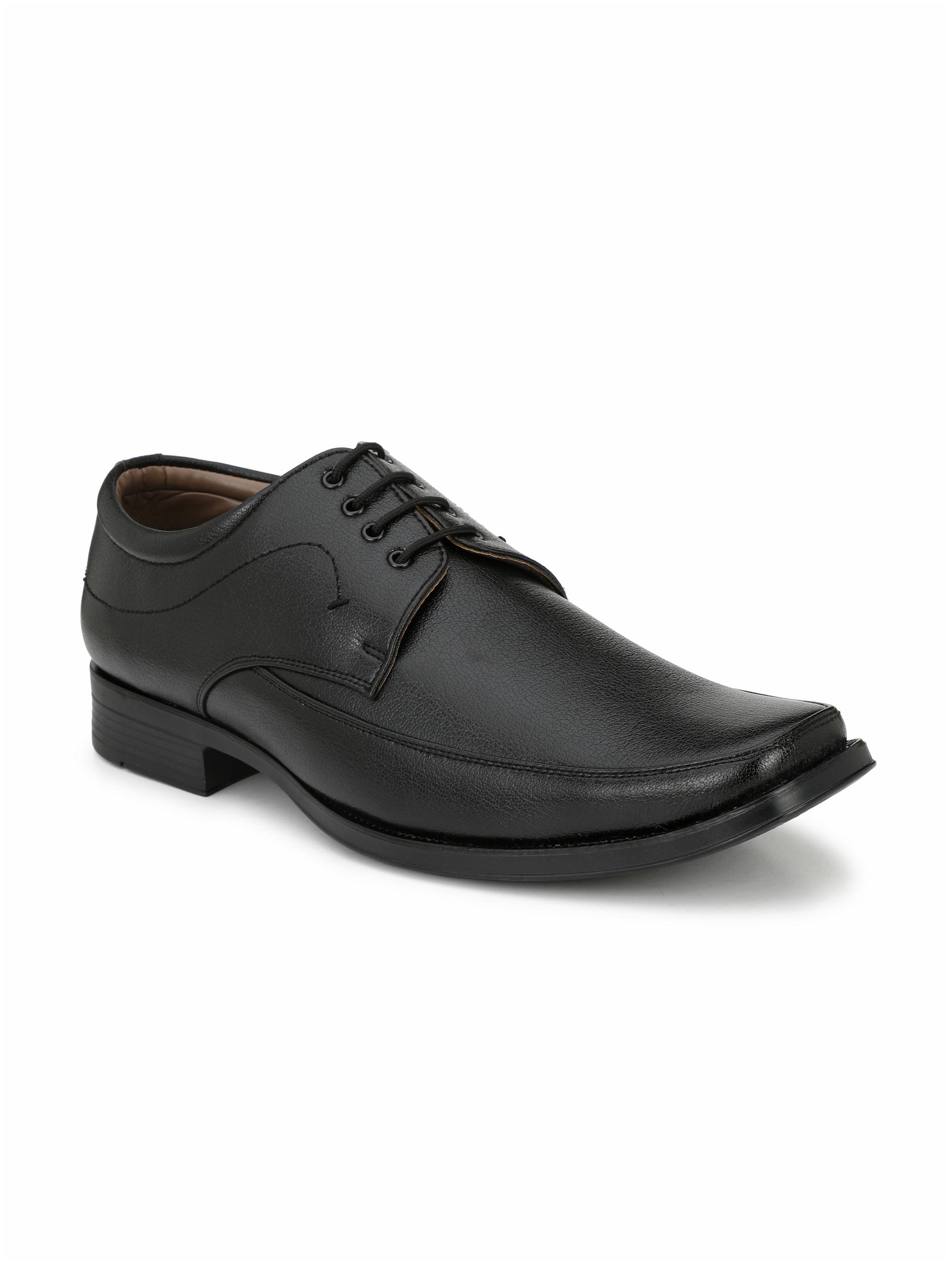 

Sir Corbett Men Black Derby Formal Shoes - 10010C