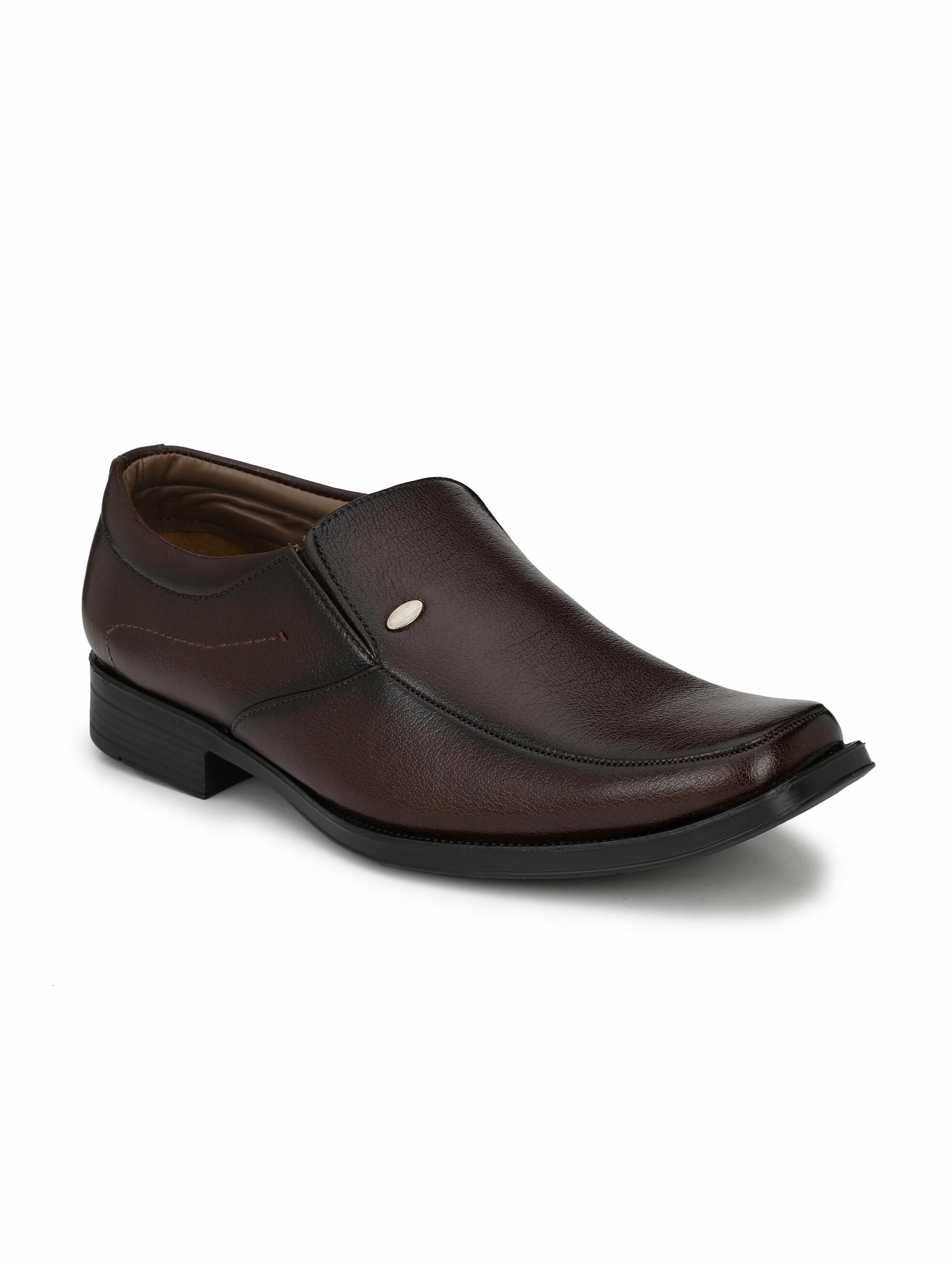 

Sir Corbett Men Brown Slip-On Formal Shoes - 10015C