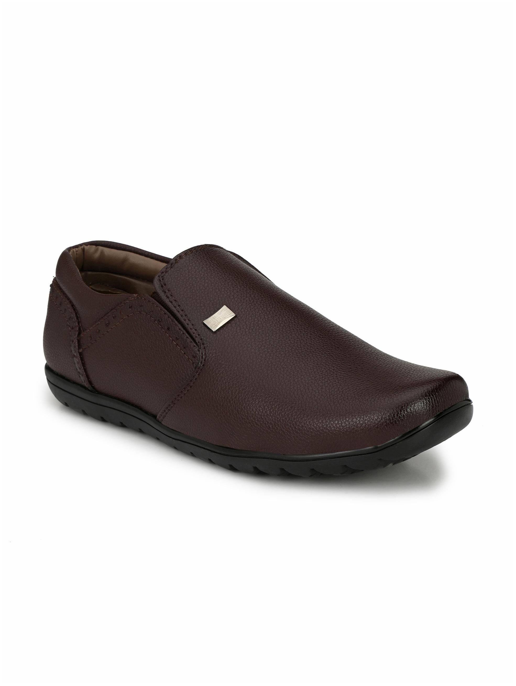 

Sir Corbett Men Brown Slip-On Formal Shoes - 1108C