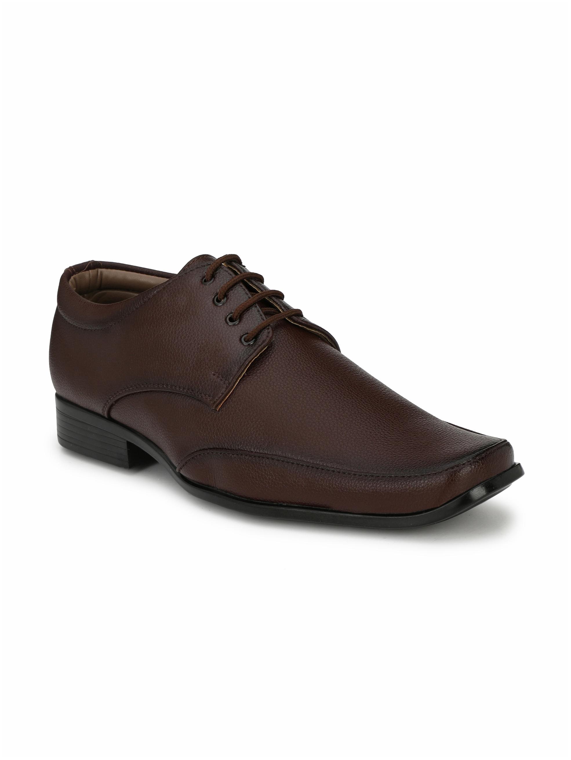 

Sir Corbett Men Brown Derby Formal Shoes - 1506C