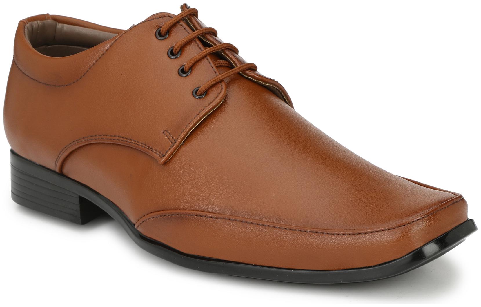 

Sir Corbett Men Tan Derby Formal Shoes - 1506C
