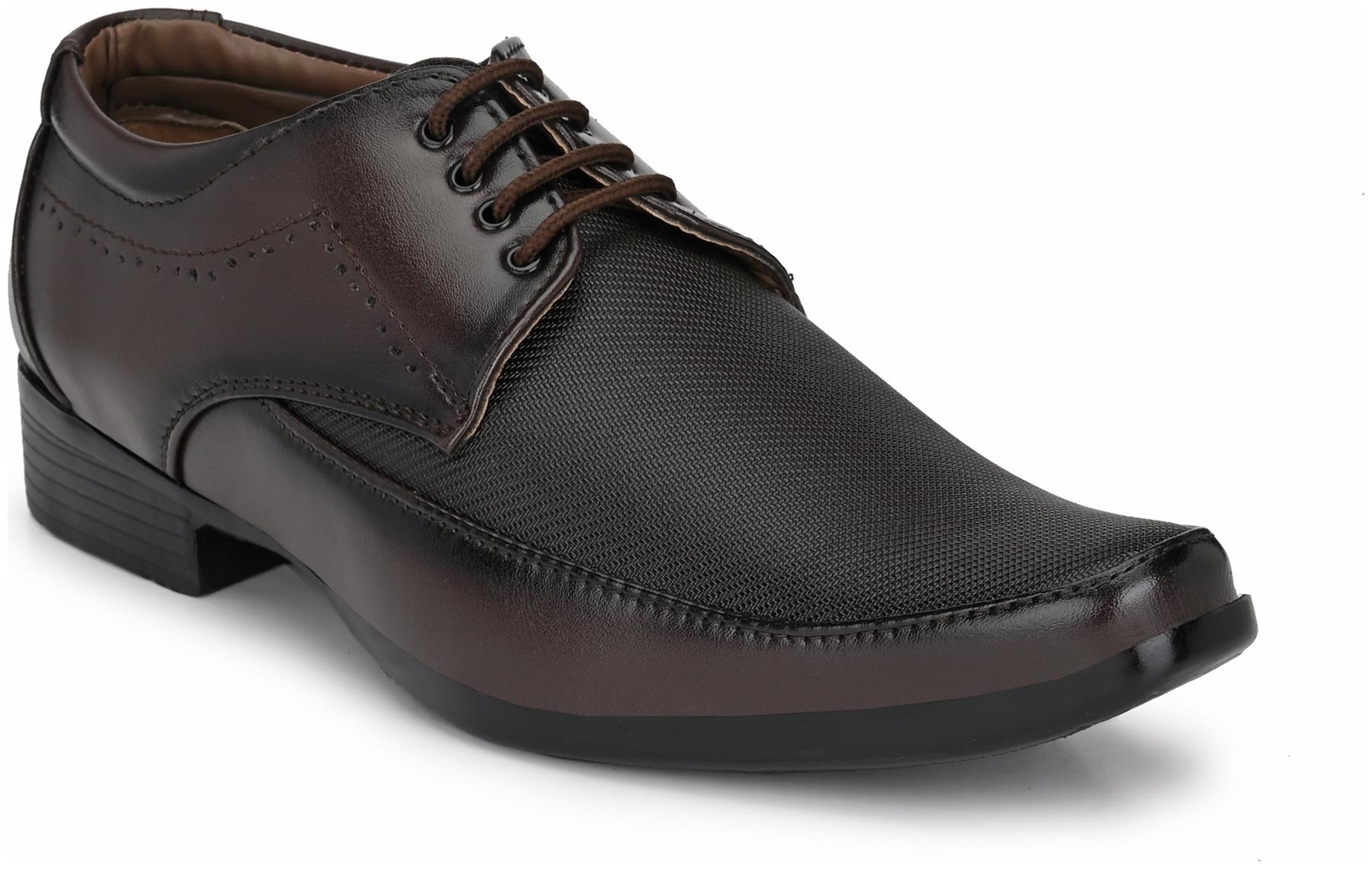 

Sir Corbett Men Brown Derby Formal Shoes - 1809