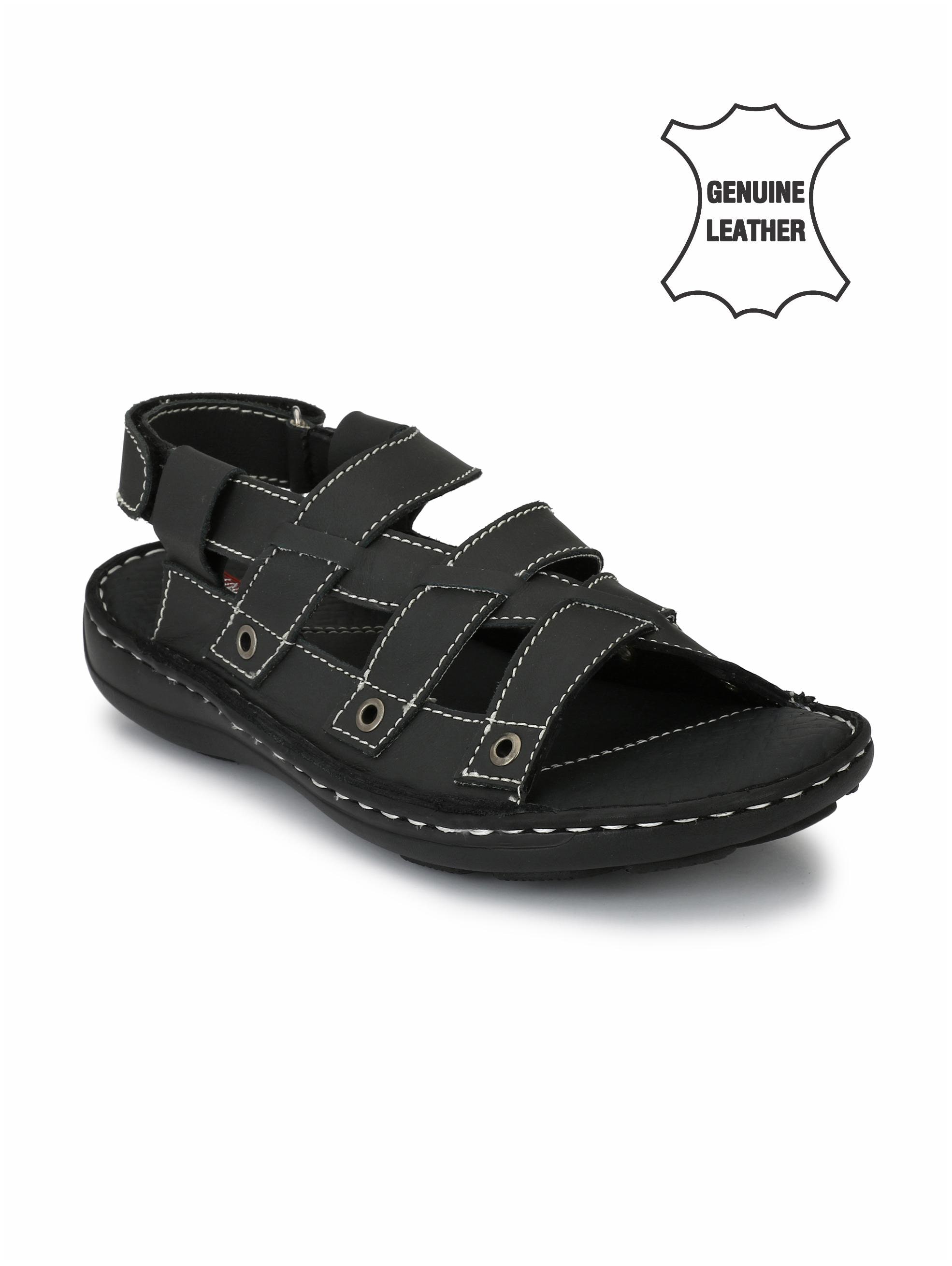 

Sir Corbett Men Black Sandals
