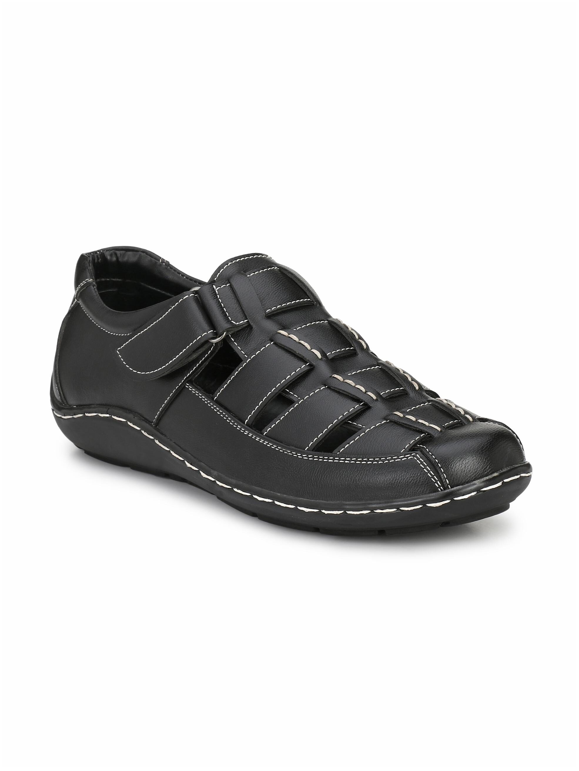 

Sir Corbett Men Black Sandals