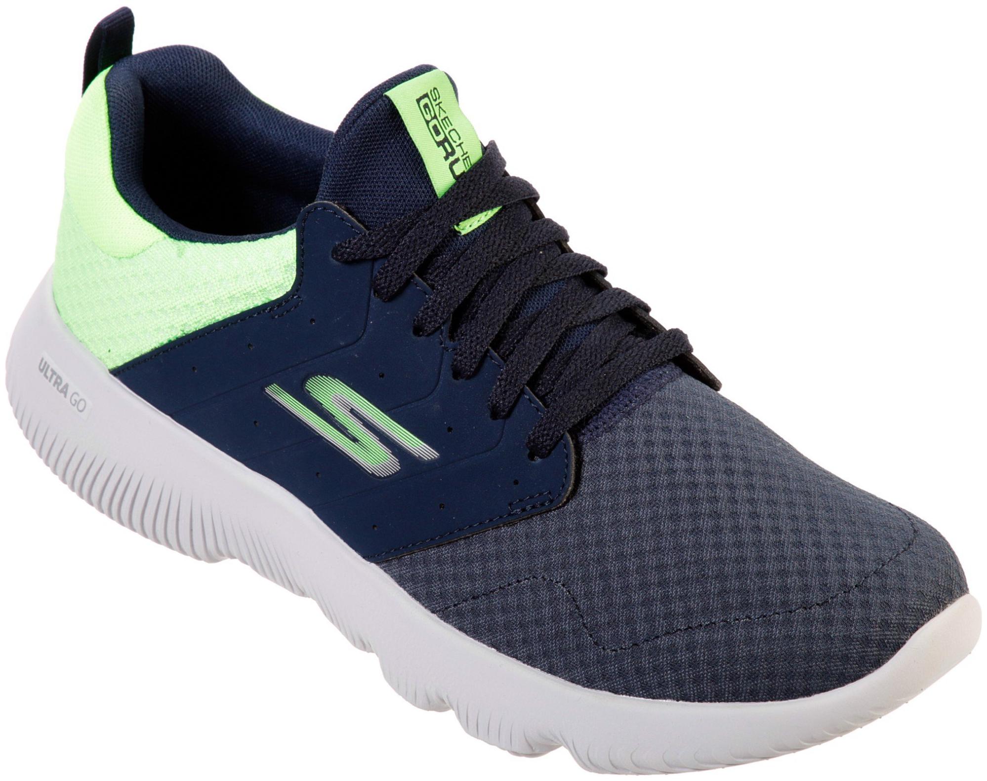 

Skechers Men Go Run Focus Athos Running Shoes ( Blue )