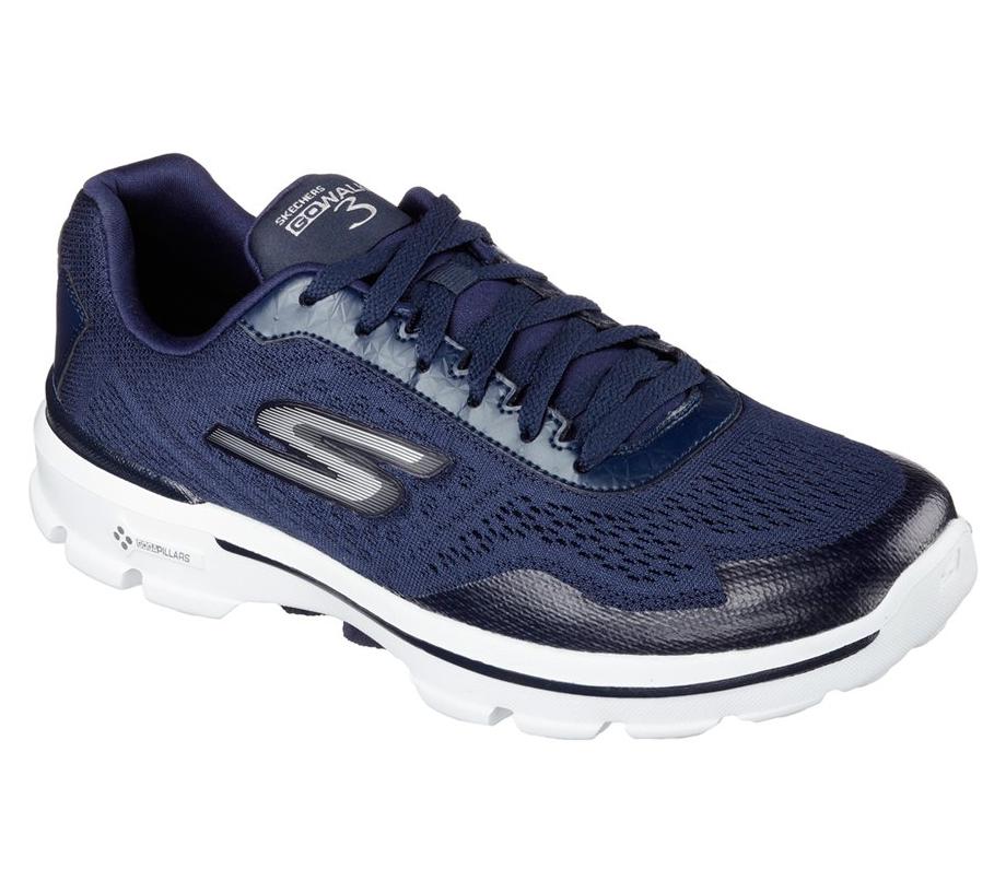

Skechers Men GO WALK 3- REACTION Running Shoes ( Navy Blue )