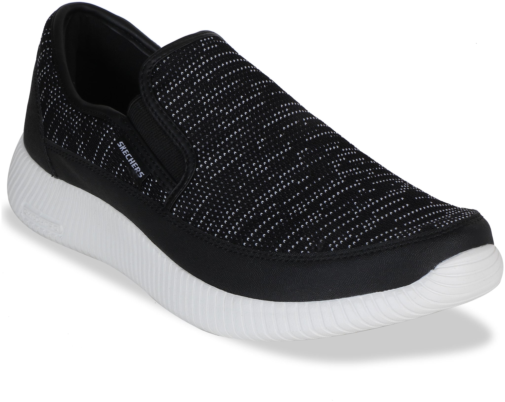 

Skechers Men Black Casual Shoes Slip-On