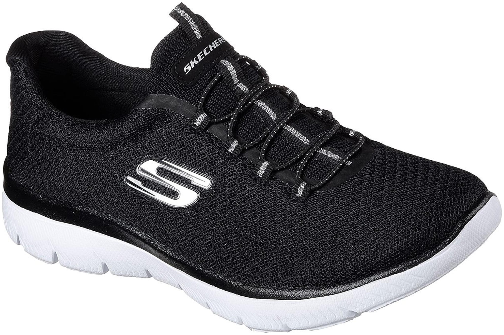 

Skechers Women SUMMITS Training Gym Shoes ( Black )