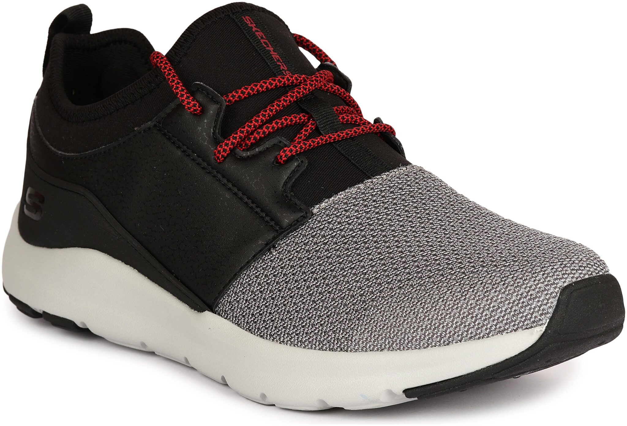 

Skechers Men NICHLAS - WOLFMARSH Running Shoes ( Black Grey )