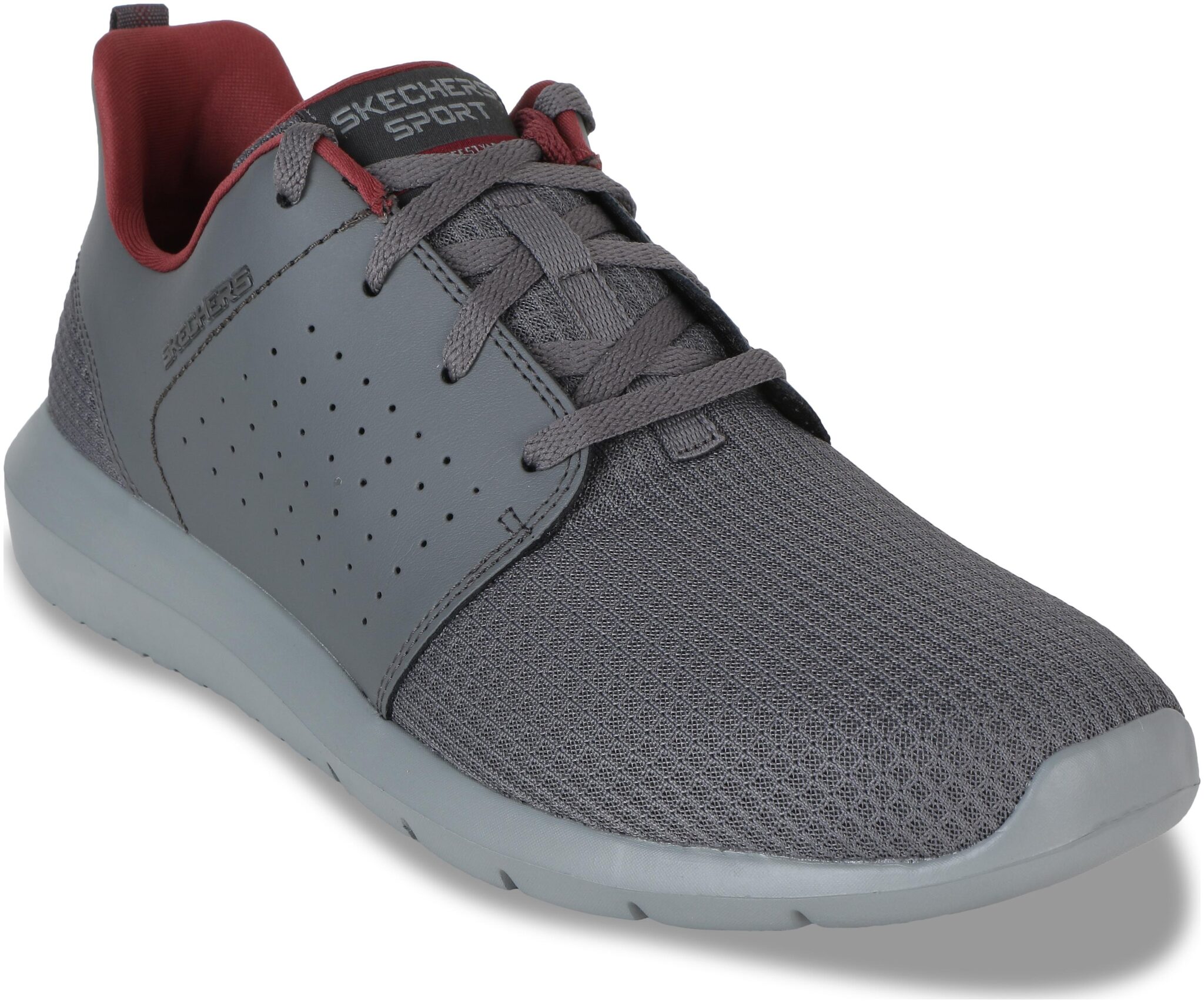 

Skechers Men Running Shoes ( Grey )