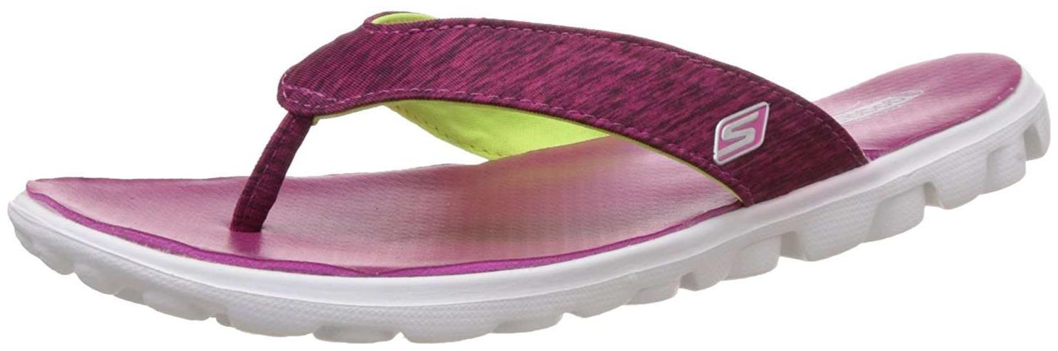 

Skechers Women Pink Slippers