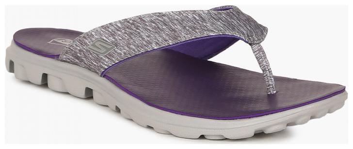 

Skechers Women Grey Flipflops