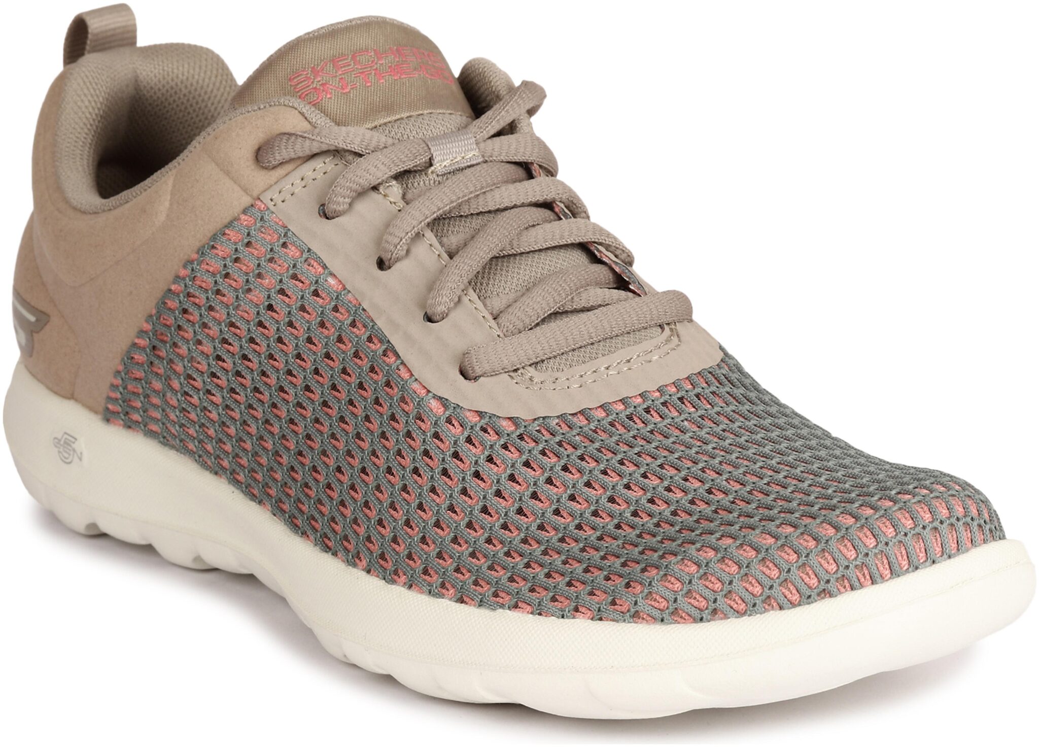 skechers go walk boots mujer beige