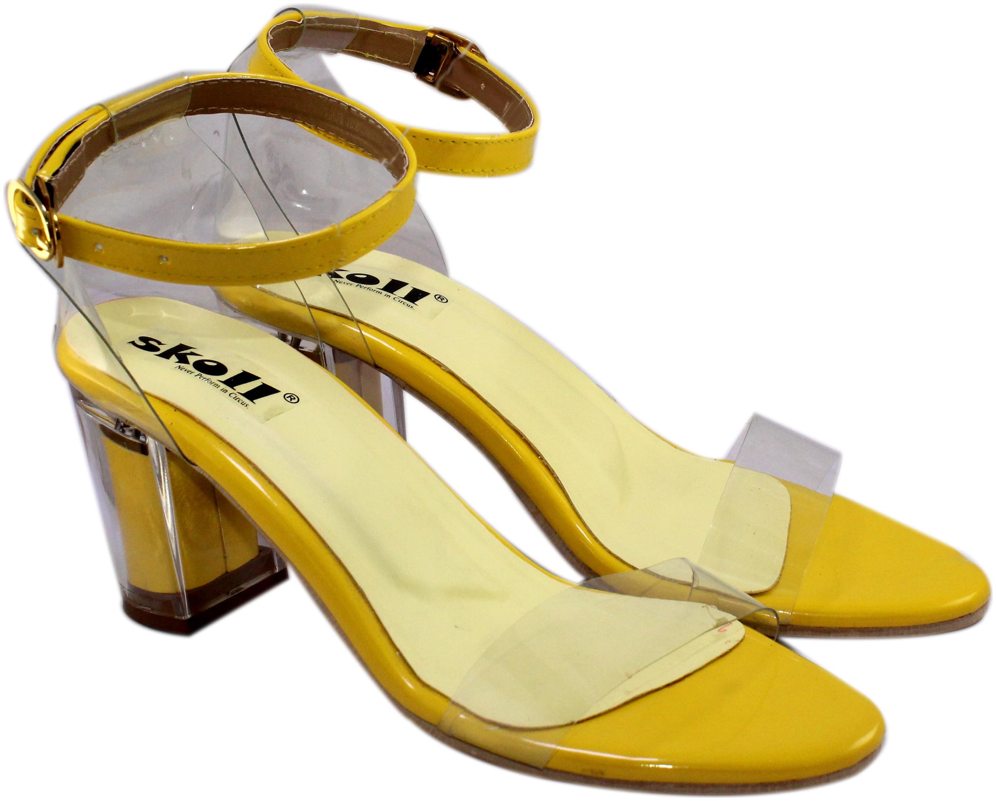 

Skoll Women Yellow Heeled Sandals