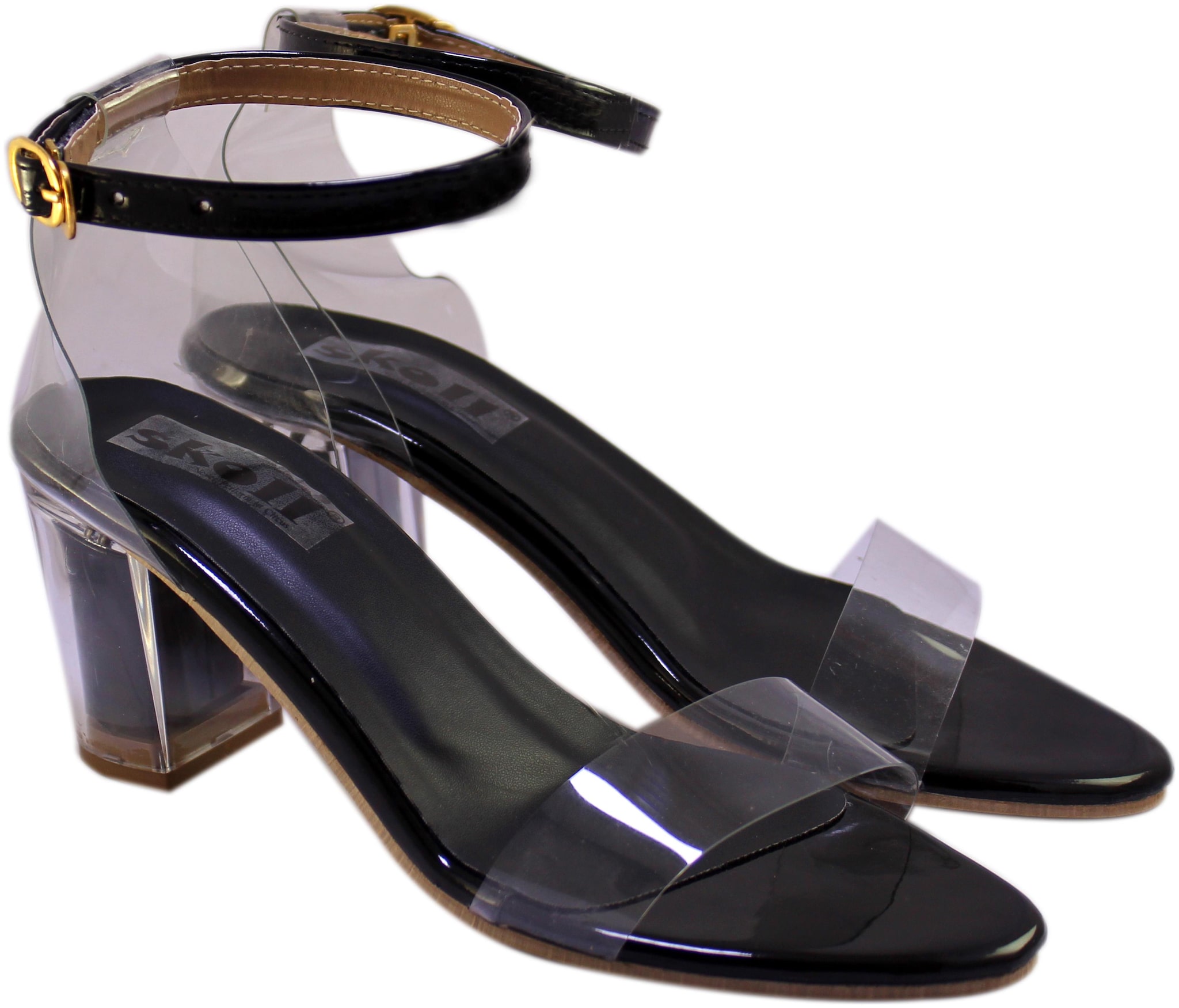 

Skoll Women Black Heeled Sandals