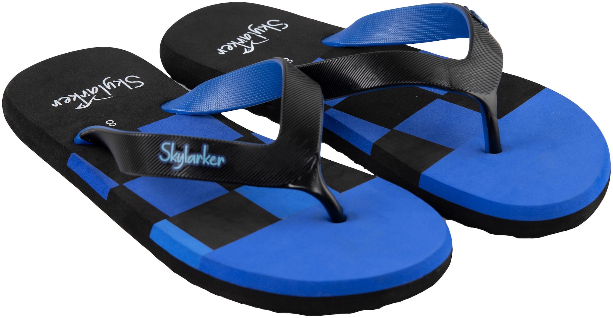 

SKYLARKER Men Blue Black Flip-Flops - 1 Pair