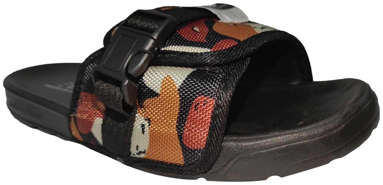 

Enso Slippers for Men - Black and Orange