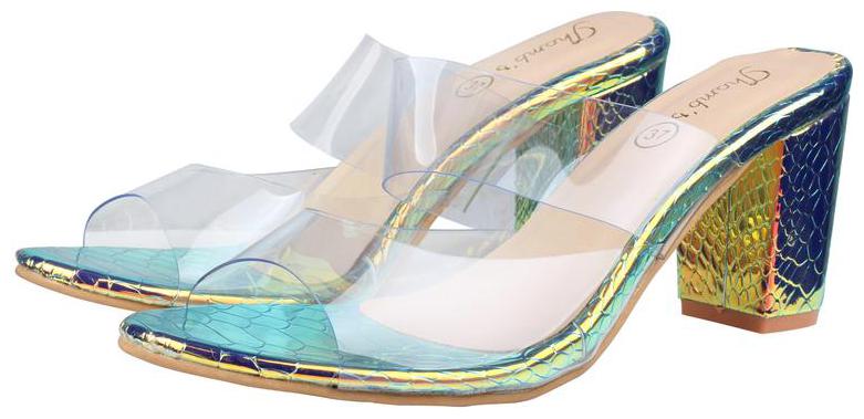 

Snasta Women Multi-Color Heeled Sandals