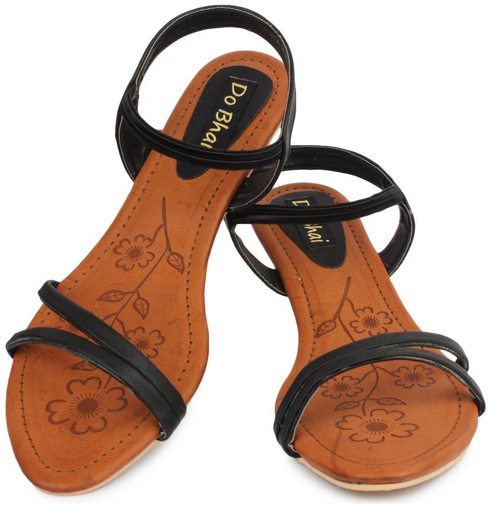 

Do Bhai Women White Heeled Sandals