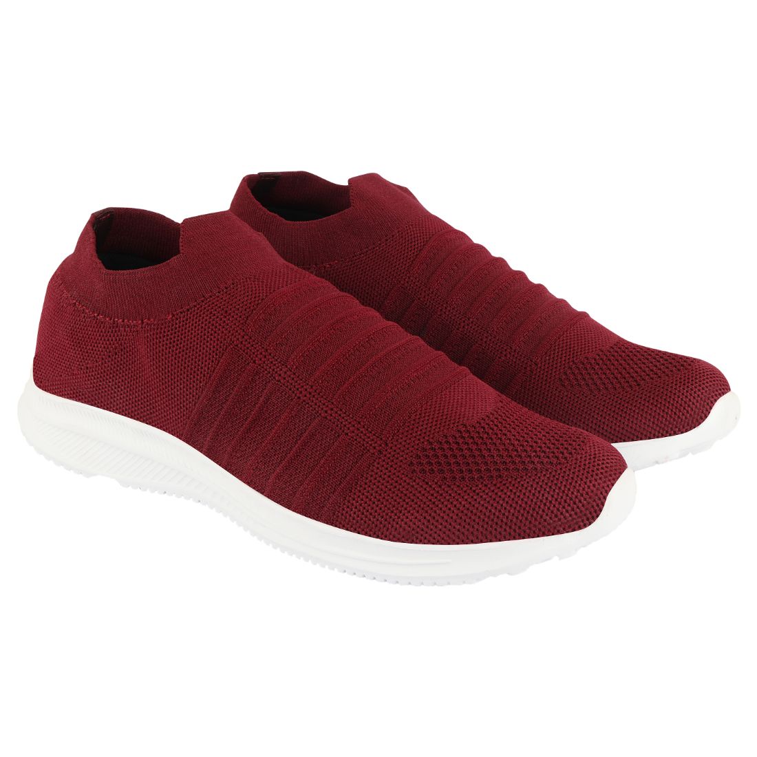 

Sneakers Men Running Shoes ( Maroon )