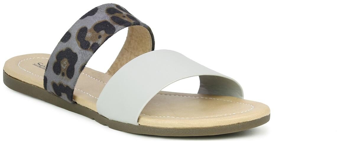 

Solofas Grey Casual Velvet Flats For Girls and Women