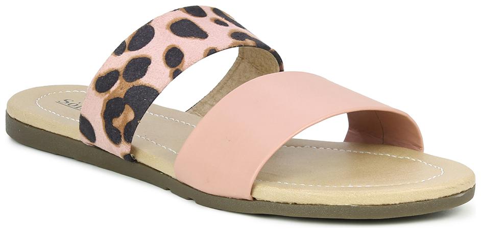 

Solofas Pink Casual Velvet Flats For Girls and Women