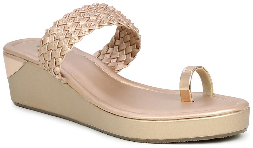

S lofas Women Gold Wedges