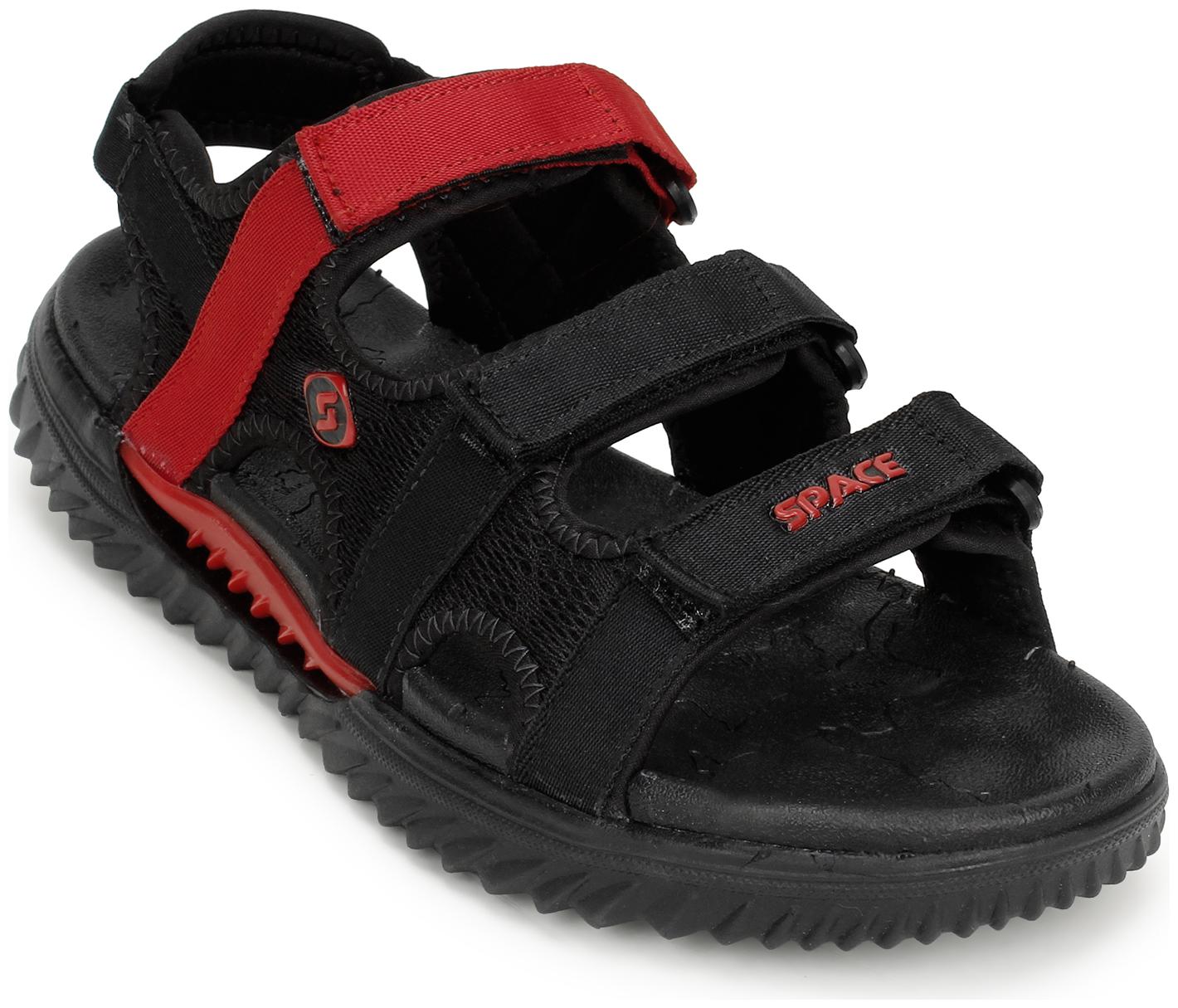 

Space Men Black Sandals