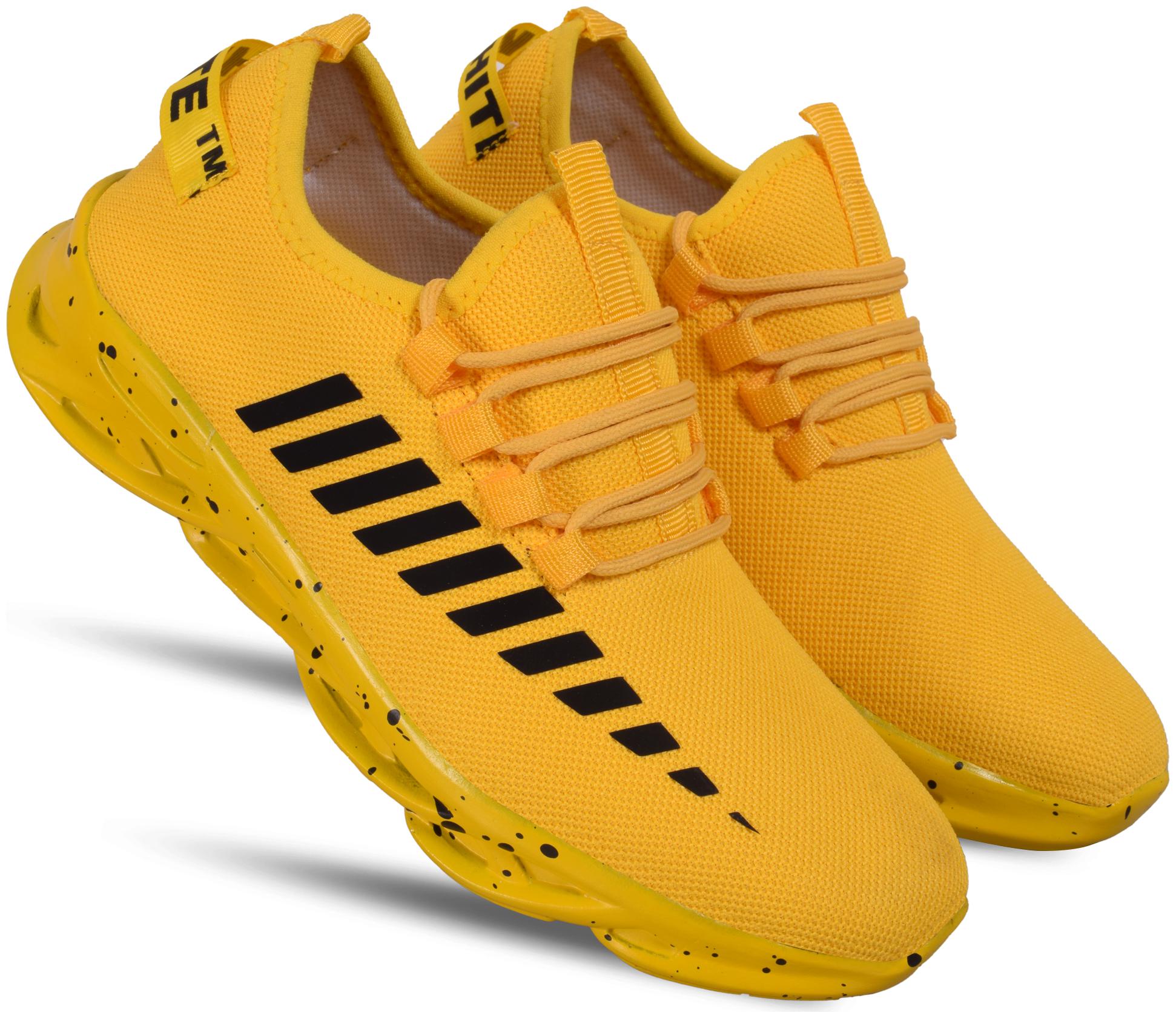 

SPAIN Men Yellow Casual Shoes - SPN-YL-LZP-10