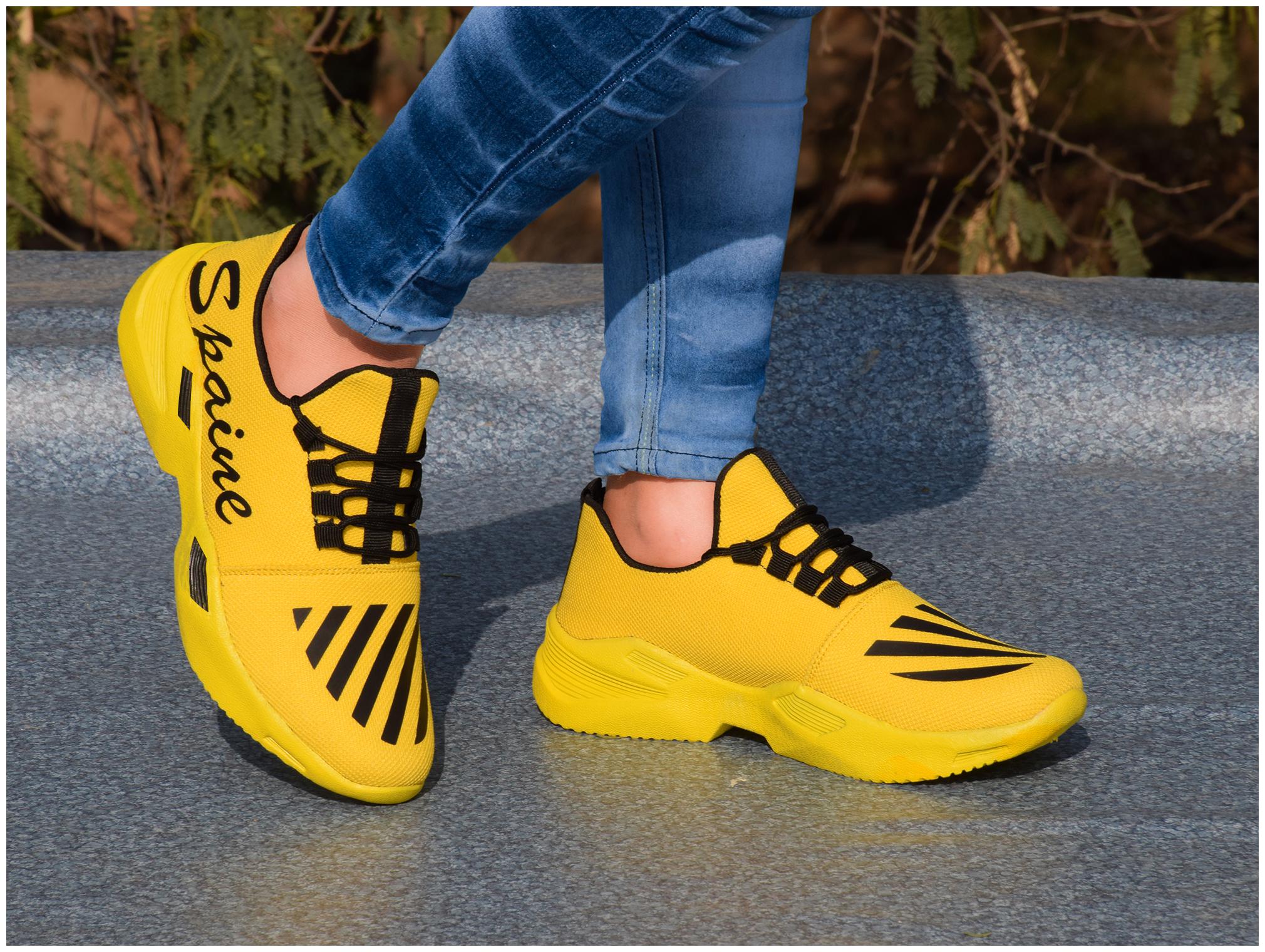 

SPAIN Men Yellow Casual Shoes - SPNE-YEL-08
