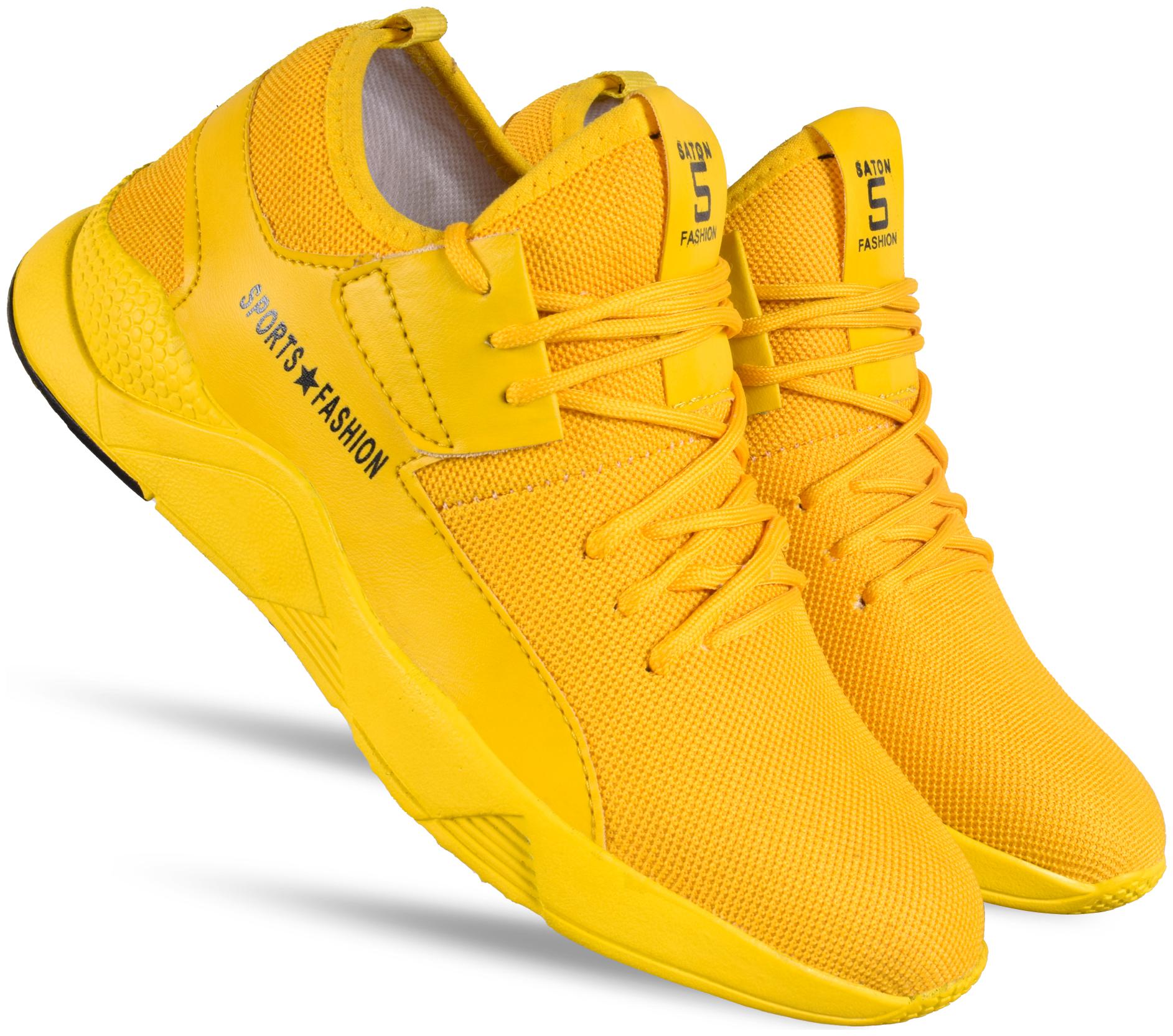 

SPAIN Men Yellow Casual Shoes - SPN-YEL-FS-08