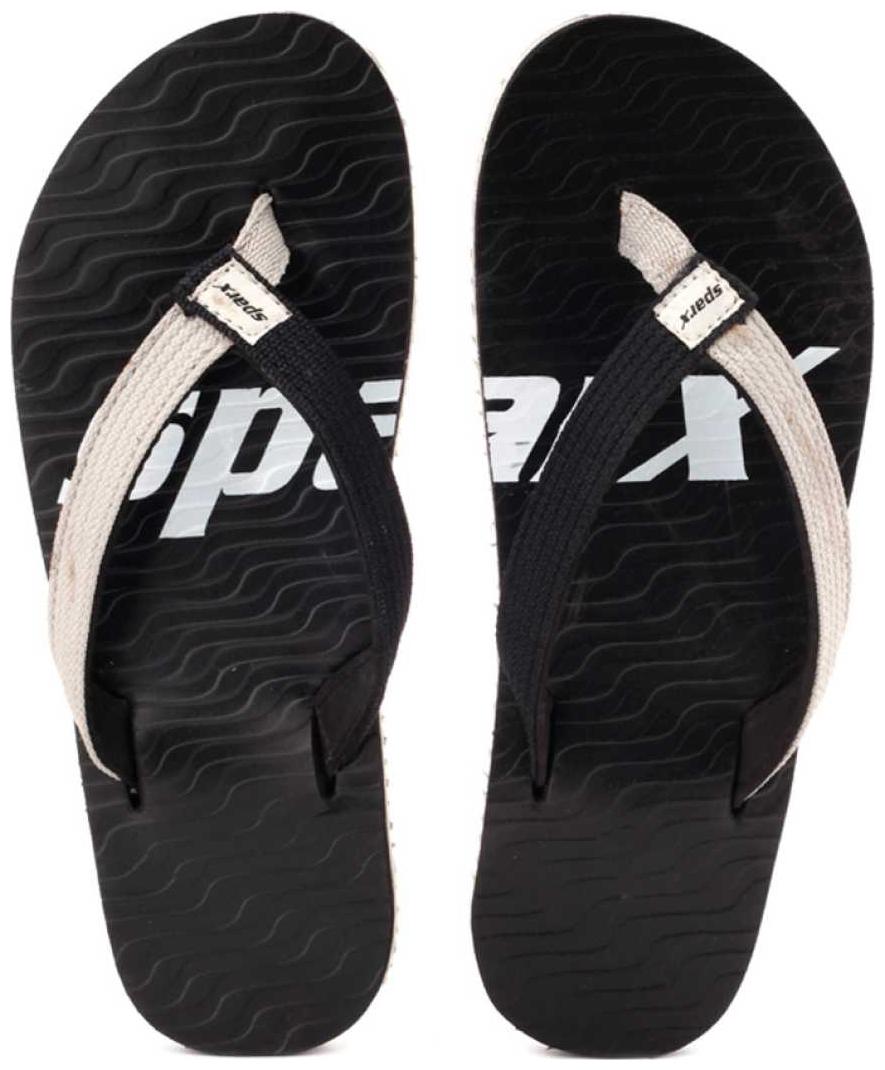 

Sparx Unisex Black Flip-Flops - 1 Pair